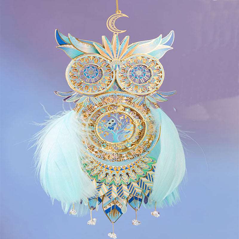 Feather of Dream 3D Metal Puzzle DIY Assembly Kit - OrientCrafted