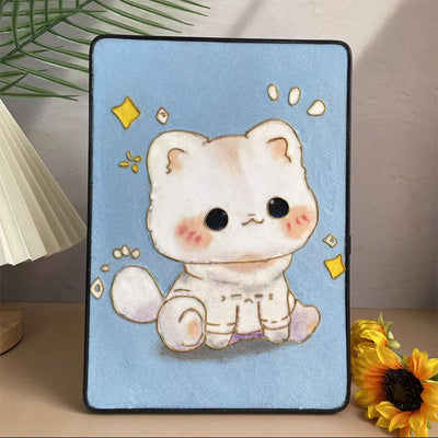 Cartoon Cat Cloisonné Enamel DIY Kit - OrientCrafted