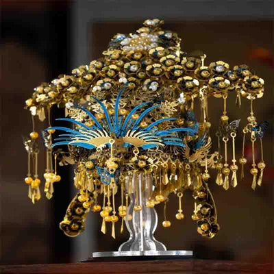 Phoenix Coronet 3D Puzzle Metal Model DIY Kit - OrientCrafted