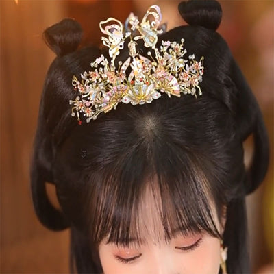 Cat's Carnival Hairpin 3D Metal Puzzle Model DIY Kit - OrientCrafted