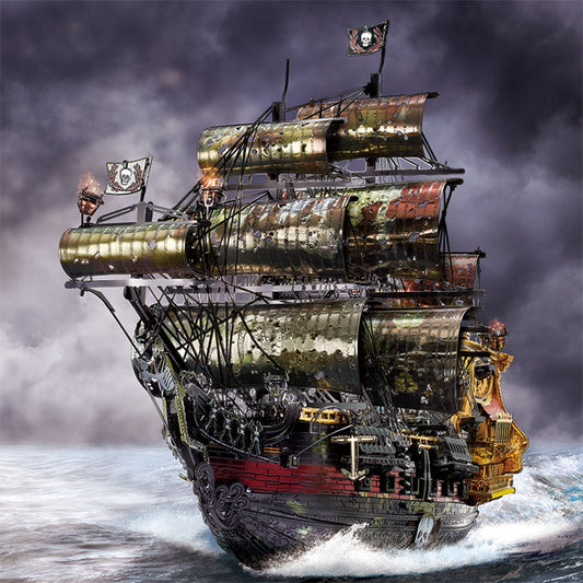 The Queen Anne's Revenge 3D Puzzle Model