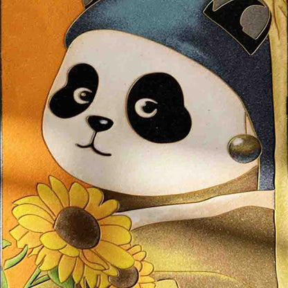 Panda Masterpiece Wall Art Cloisonné Enamel DIY Kit