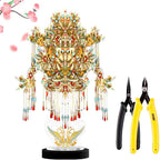 Nine Dragons And Nine Phoenix Crown Crown 3D Puzzle Kit - OrientCrafted