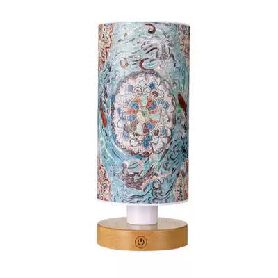 160-Piece Dunhuang Mural 3D Puzzle | Handmade Bedside Lamp - OrientCrafted