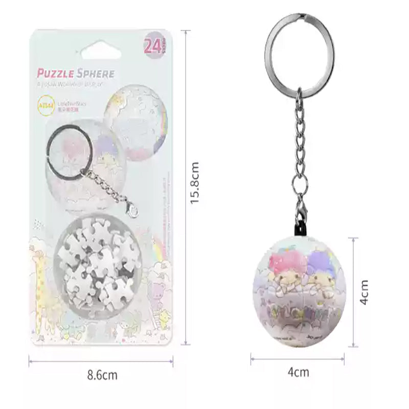 Sanrio 3D Sphere Keychain Puzzle - OrientCrafted