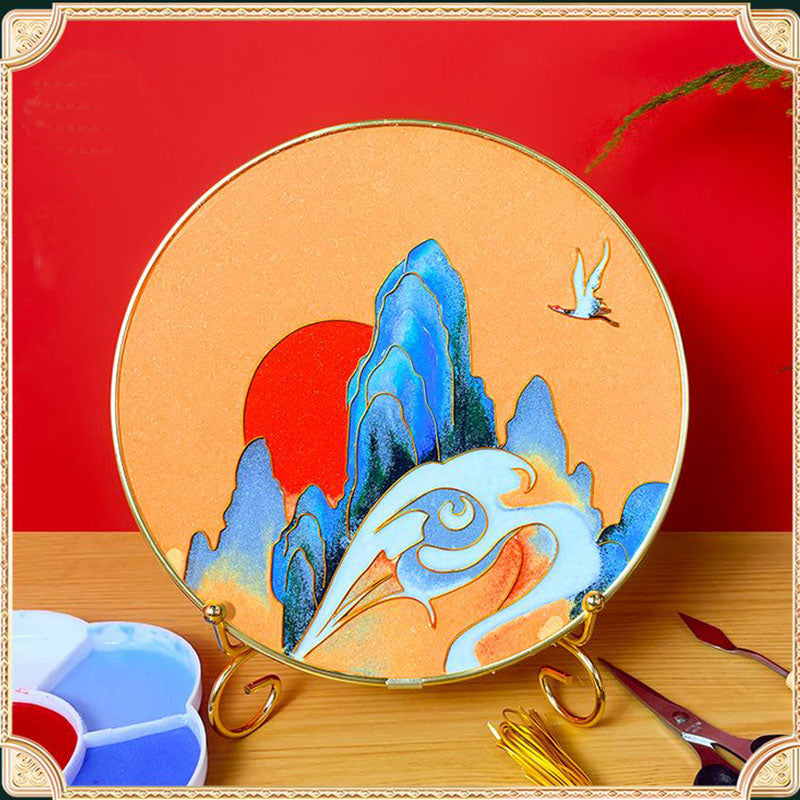 Beginner Cloisonné Enamel DIY Kit