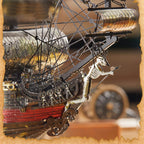 The Queen Anne's Revenge 3D Puzzle Model - OrientCrafted