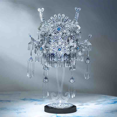 Miao Silver Crown 3D Puzzle Collectible Metal Model - OrientCrafted