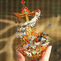 Flying Pipa 3D Metal Puzzle Model DIY Kit - OrientCrafted