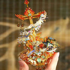 Flying Pipa 3D Metal Puzzle Model DIY Kit - OrientCrafted
