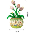 80-Piece Succulent Plant Puzzle | Small Flower Pot - SMART Gugu Mouse's Happy Book Club - OrientCrafted