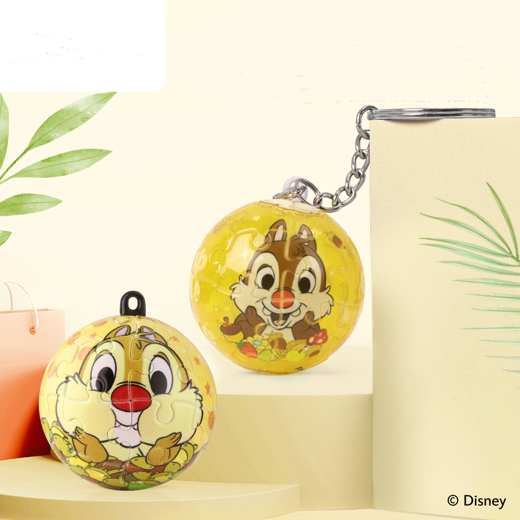 Disney 3D Sphere Keychain Puzzle 24 Pieces - OrientCrafted