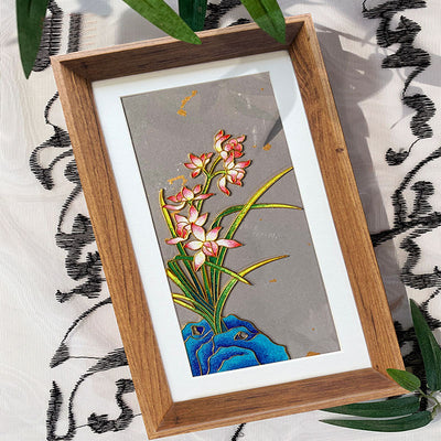 Lotus Cloisonné Enamel Artwork Kit - OrientCrafted