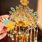 Peacock Feather Scented Sachet DIY Metal Puzzle Model Kit - OrientCrafted