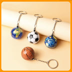 24-Piece 3D Puzzle Keychain Round Shape Creative Gift - OrientCrafted