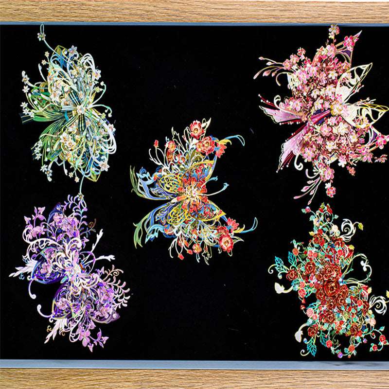 Butterfly Love Metal Puzzle 3D Model Assembly Toy DIY - OrientCrafted