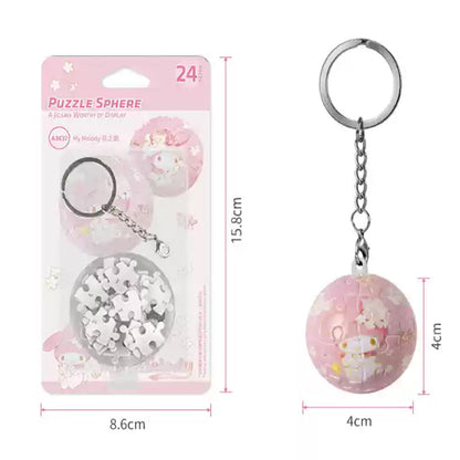 Sanrio 3D Sphere Keychain Puzzle