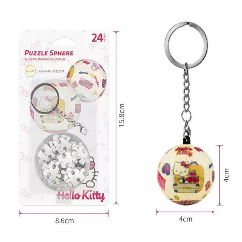 Sanrio 3D Sphere Keychain Puzzle - OrientCrafted