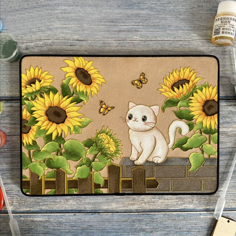 FLoral Cloisonné Enamel DIY Kit - OrientCrafted