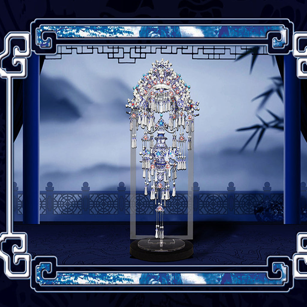 Porcelain Tiara 3D Puzzle Collectible Metal Model Kit