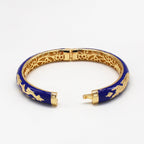 Dragon and Phoenix Fortune Cloisonné Enamel Bracelet - OrientCrafted