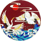Crane Enamel Painting DIY Handmade Kit Decorative Ornament